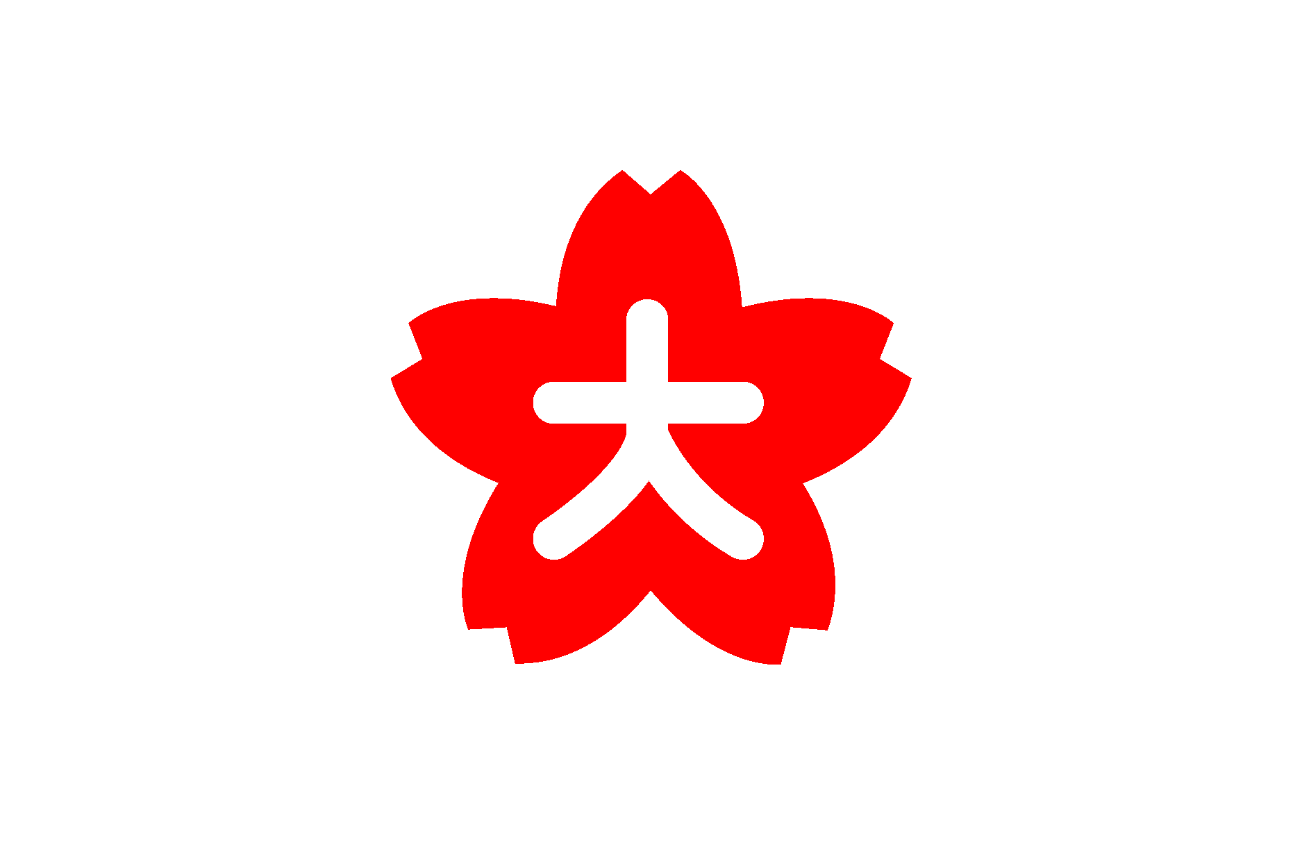 Flag Of Daito, Shimane Logo Vector Logo